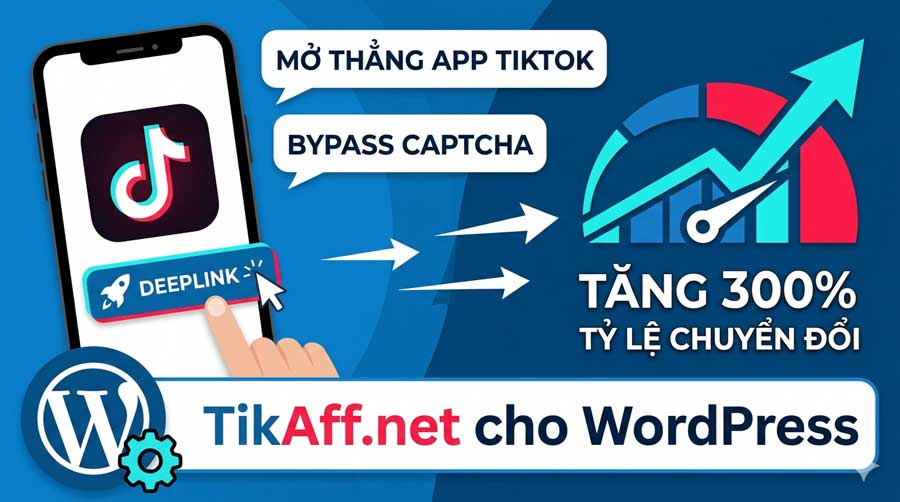 Tạo link mở thẳng app Tiktok